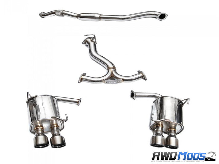 Invidia Q300 Cat-Back Exhaust for the Subaru WRX STI