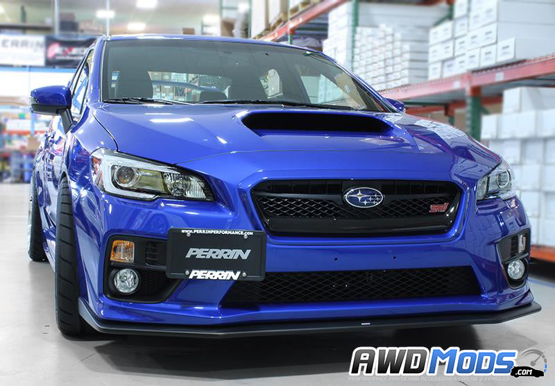 Perrin Performance Front License Plate Relocation Kit for the Subaru WRX / STI