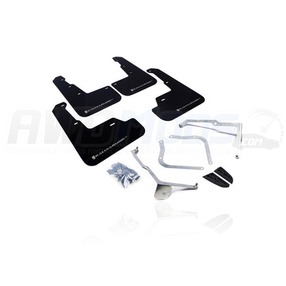Rally Armor Urethane Front / Rear Mud Flaps Kit for the Subaru WRX / STI (Set of 4)