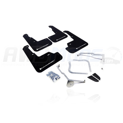 Rally Armor Urethane Front / Rear Mud Flaps Kit for the Subaru WRX / STI (Set of 4)