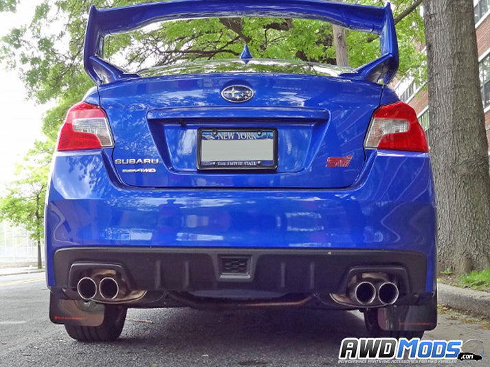 Rally Armor Urethane Front / Rear Mud Flaps Kit for the Subaru WRX / STI (Set of 4)
