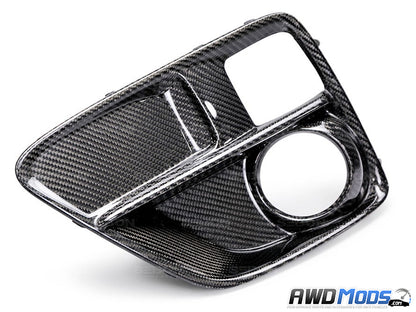Seibon Carbon Fiber Fog Light Bezels for the Subaru WRX / STI (Set of 2)