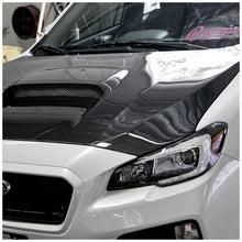 Seibon OEM Style Carbon Fiber Hood for the Subaru WRX STI