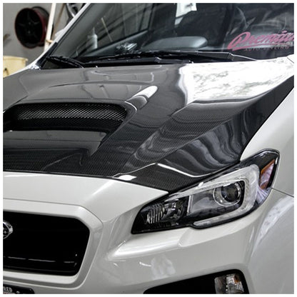 Seibon OEM Style Carbon Fiber Hood for the Subaru WRX STI