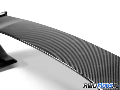 Seibon STI Style Carbon Fiber Spoiler for the Subaru WRX / STI