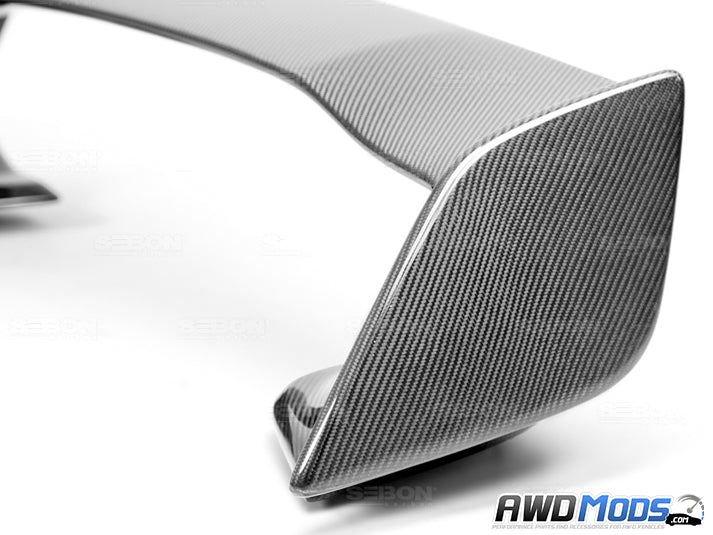 Seibon STI Style Carbon Fiber Spoiler for the Subaru WRX / STI
