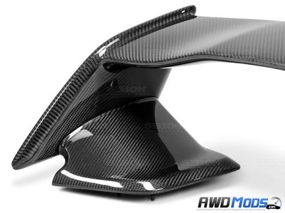 Seibon STI Style Carbon Fiber Spoiler for the Subaru WRX / STI