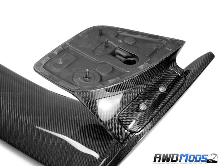 Seibon STI Style Carbon Fiber Spoiler for the Subaru WRX / STI