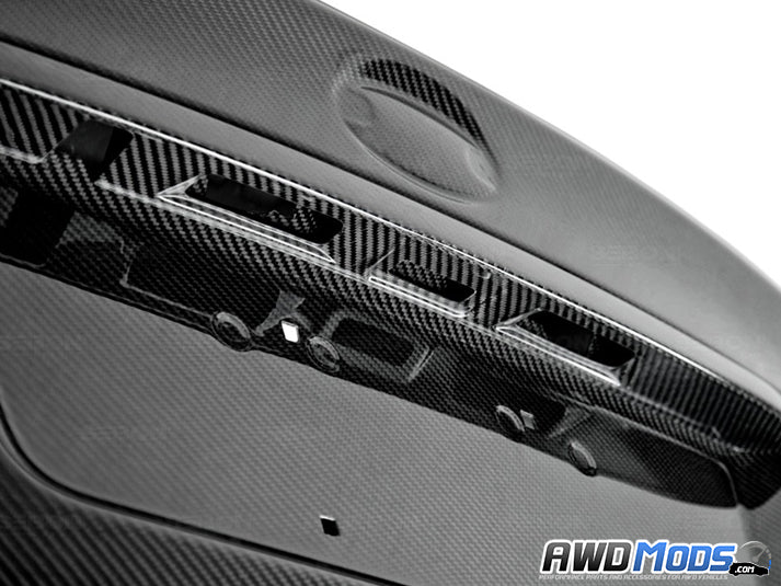 Seibon OEM Style Carbon Fiber Trunk Lid for the Subaru WRX STI