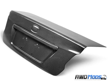 Seibon OEM Style Carbon Fiber Trunk Lid for the Subaru WRX STI