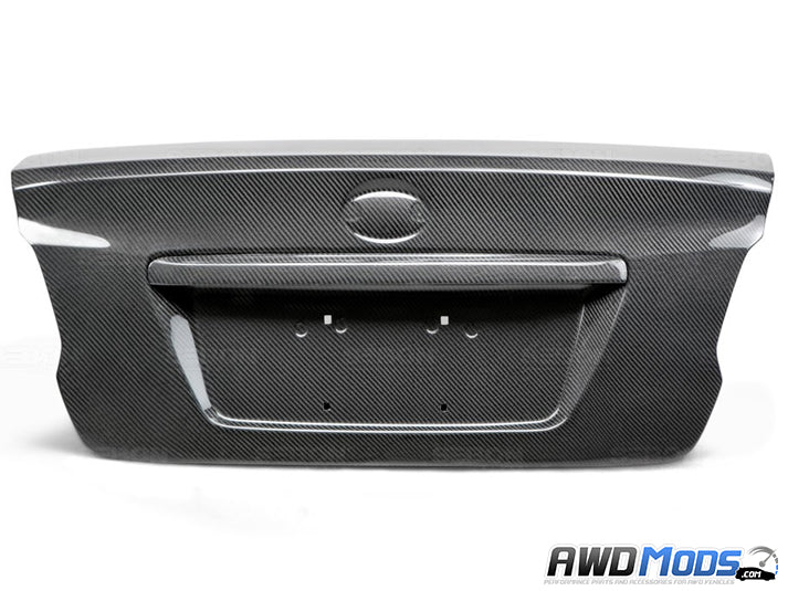 Seibon OEM Style Carbon Fiber Trunk Lid for the Subaru WRX STI