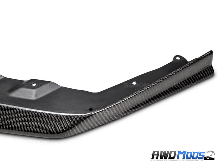 Seibon MB1 Style Carbon Fiber Front Lip for the Subaru WRX / STI
