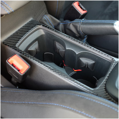 Tufskinz Peel & Stick Carbon Fiber Center Console Accent Kit for the Ford Focus RS / ST