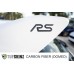 Tufskinz Peel & Stick Rear Spoiler Inserts for the Ford Focus RS (Set of 2)