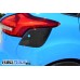 Tufskinz Peel & Stick Carbon Fiber Fuel Door Cover For The Ford Focus RS / ST