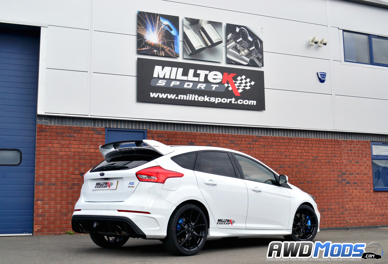 Ford Focus RS Cat-Back Exhaust System by Milltek