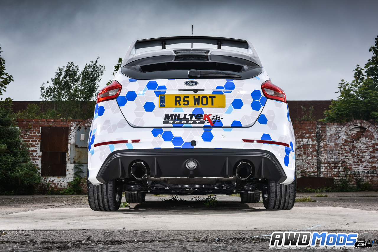Ford Focus RS Cat-Back Exhaust System by Milltek