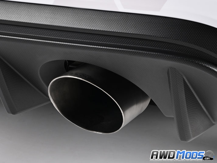 Ford Focus RS Resonated Cat-Back Exhaust System made by Milltek Sport
